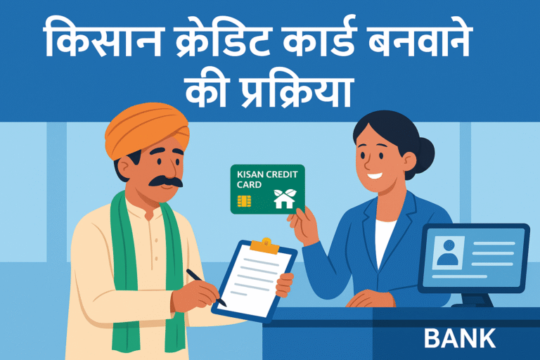 किसान क्रेडिट कार्ड (KCC) कैसे बनवाएं – पूरी प्रक्रिया