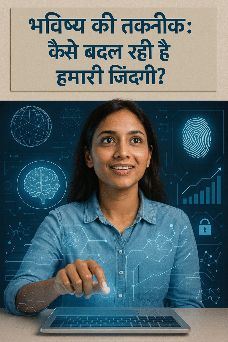 भविष्य की तकनीक: कैसे बदल रही है हमारी ज़िंदगी?
