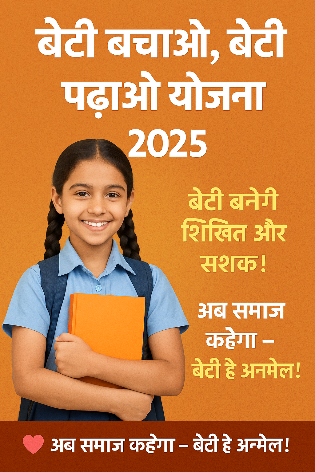 बेटी बचाओ, बेटी पढ़ाओ योजना 2025