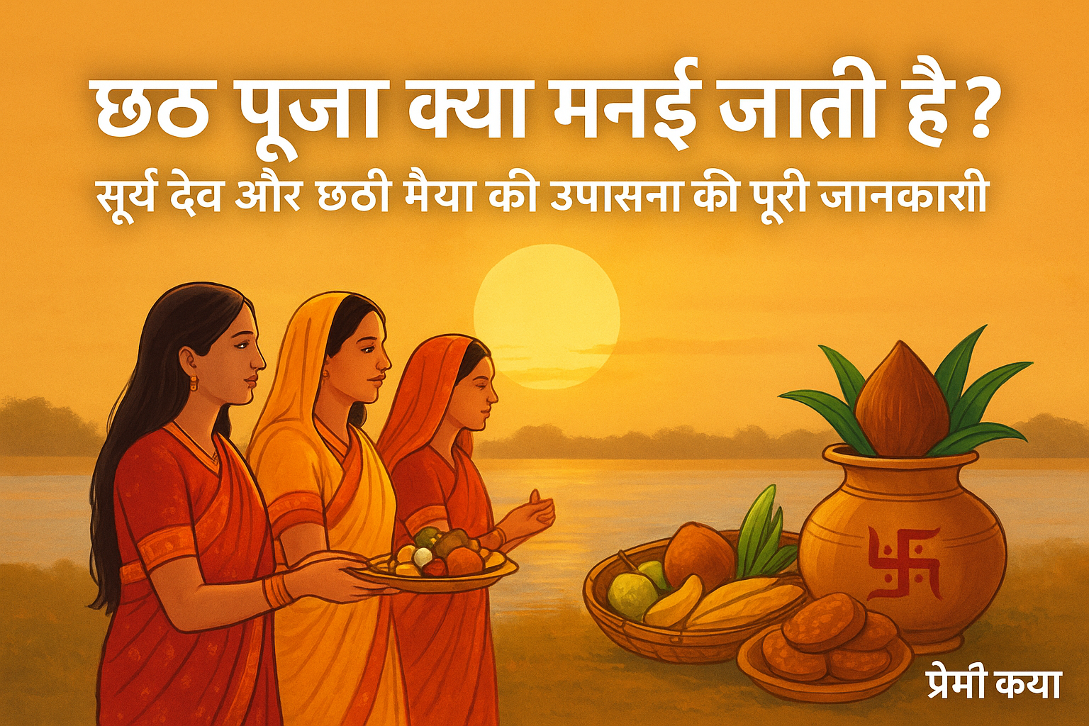 छठ पूजा क्यों मनाई जाती है